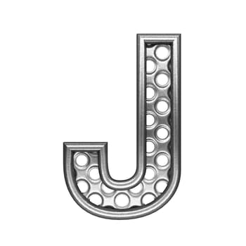 isolated metal figure