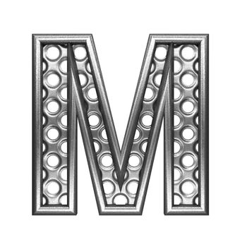 isolated metal figure