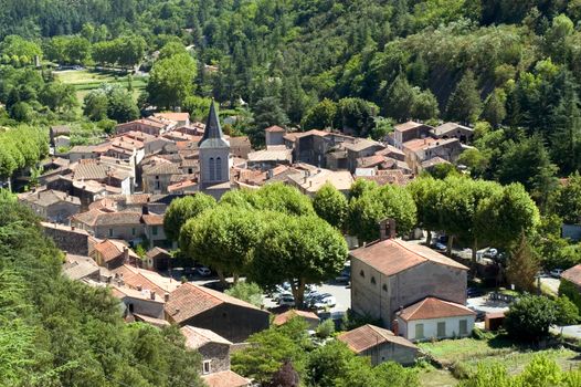 Navacelles, French natural heritage site of humanity by UNESCO