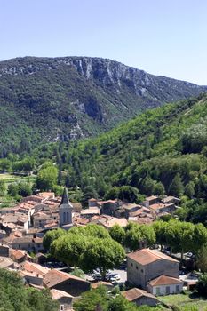 Navacelles, French natural heritage site of humanity by UNESCO