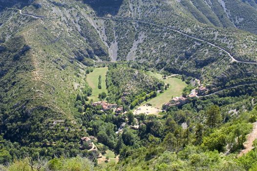 Navacelles, French natural heritage site of humanity by UNESCO