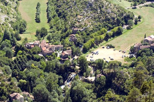 Navacelles, French natural heritage site of humanity by UNESCO