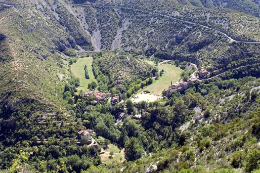 Navacelles, French natural heritage site of humanity by UNESCO