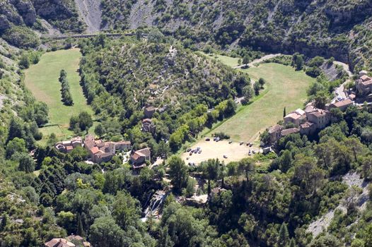 Navacelles, French natural heritage site of humanity by UNESCO