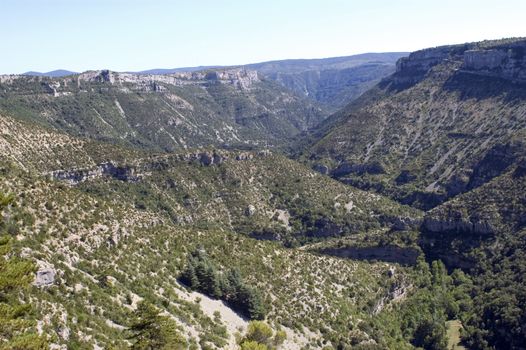 Navacelles, French natural heritage site of humanity by UNESCO