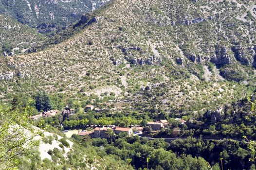 Navacelles, French natural heritage site of humanity by UNESCO