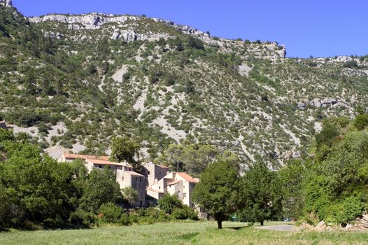 Navacelles, French natural heritage site of humanity by UNESCO