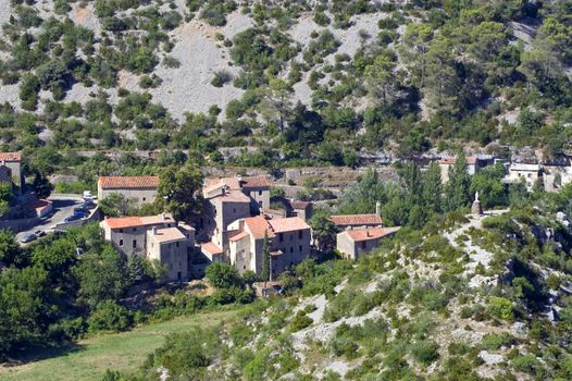 Navacelles, French natural heritage site of humanity by UNESCO