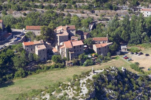 Navacelles, French natural heritage site of humanity by UNESCO