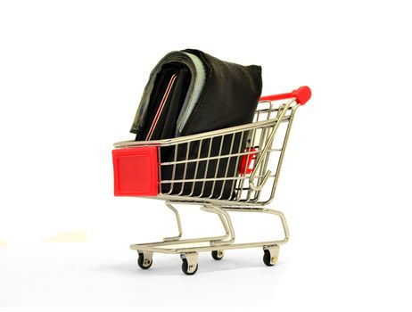 Wallet in a Shopping Trolley