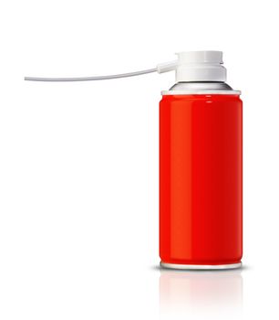 Aluminum spray can, you can use it as painting spray can or Insecticide can. (with clipping work path)
