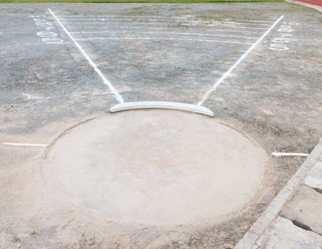 Area for Shot Put