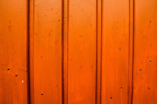 Grunge wooden wall in strong color