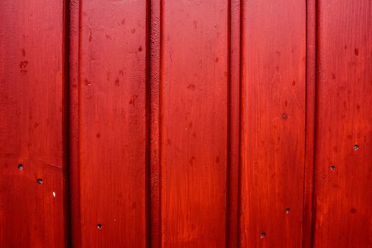 Grunge wooden wall in strong color