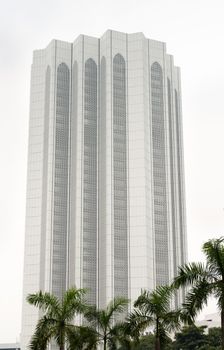 Dayabumi Complex in Kuala Lumpur, Malaysia. It houses commercial facilities and is one of the earliest skyscrapers in the city. 