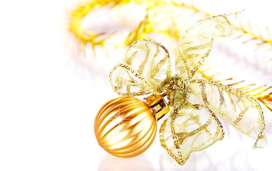 New Year's balls. Christmas tree decorations. Christmas jewelry. New Year's tinsel.