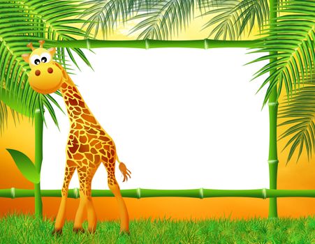 giraffe cartoon