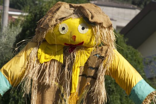 Scarecrow in autumn