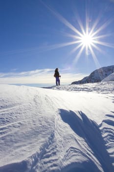 Walk in the snow