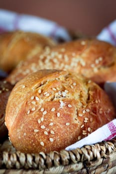 Bread in a basket