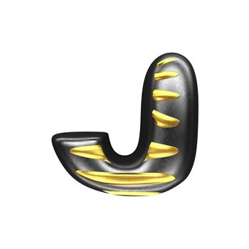 isolated silver figure with gold