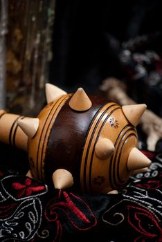 wooden mace