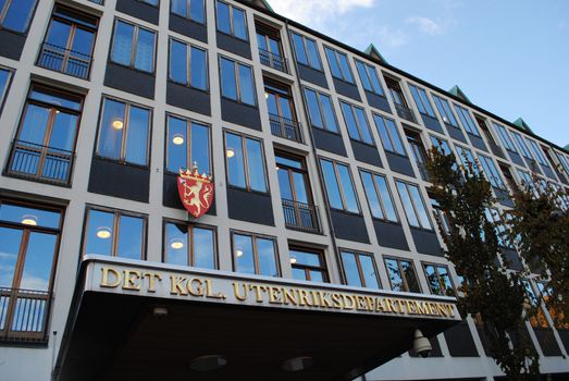 The Royal Norwegian Ministry of Foreign Affairs (Norwegian: Det kongelige Utenriksdepartement; Norwegian is the foreign ministry of the Kingdom of Norway. It was established on June 7, 1905, the same day the Parliament of Norway (Stortinget) decided to dissolve the personal union with Sweden.