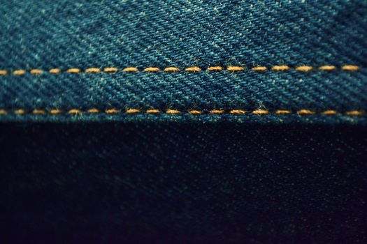 Blue Denim fabric for the background.