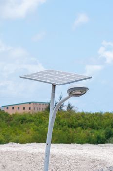 solar cell street light in Maldives