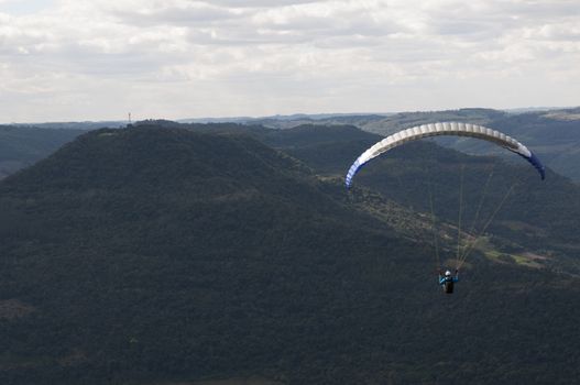 Paragliding is the recreational and competitive adventure sport of flying paragliders