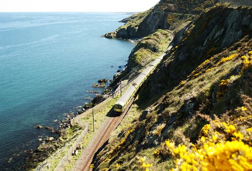 The Cliff Walk is a linear walk between Bray and Greystones, following the train line along the cliffs of Bray Head. This well maintained walk offer stunning and dramatic views along steep cliffs into the Irish Sea.  Take one of the many trains to get back to your starting point .