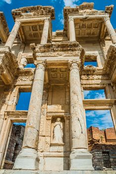 Ephesus ancient greek ruins in Anatolia Turkey
