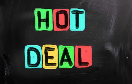 Hot Deal Concept