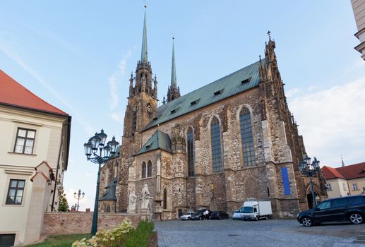 temple sacred Peter and Pavel in Brno, the Czech Republic