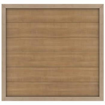 Wooden billboard. 3d render isolated on white background