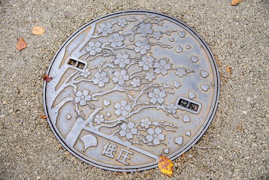Manhole in Japan
