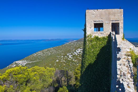 St. Michael Fort on Island of Ugljan top, Dalmatia, Croatia
