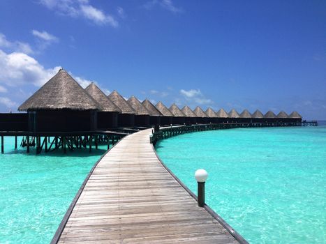 water villa in Maldives