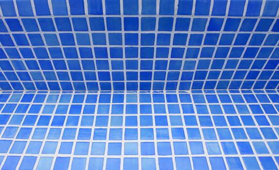 Swimming pool tile pattern detail