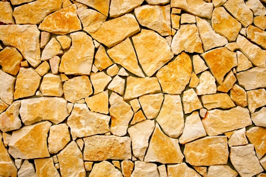 Abstract rough stone wall background                        