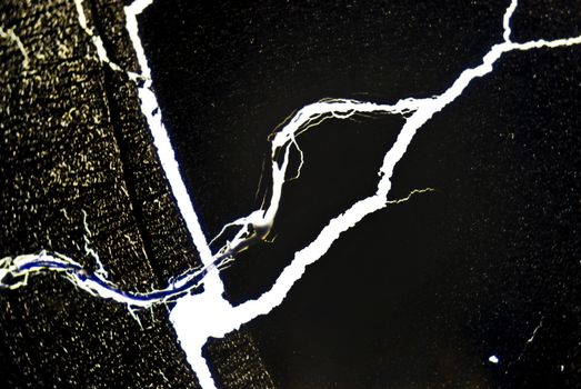 Microscopic soot particles