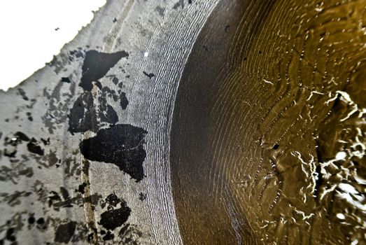 Microscopic soot particles