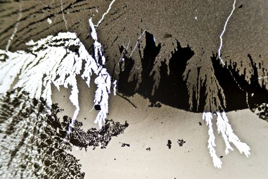 Microscopic soot particles