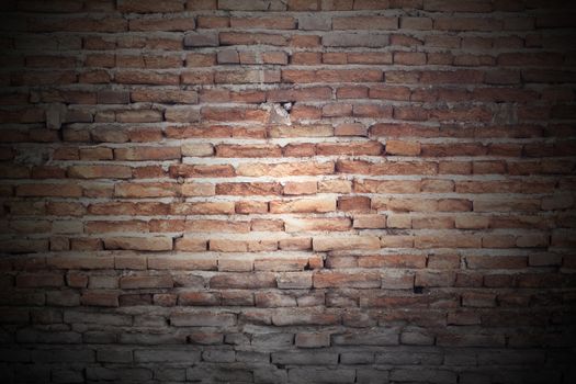 Cracked Concrete Vintage Old Brick Wall Background