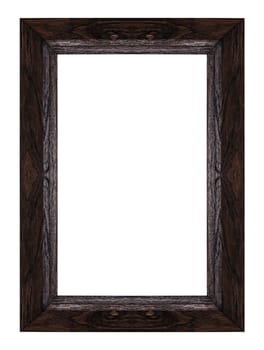 Old antique gold picture frame wall, wallpaper, decorative objects isolated white background