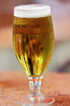 glass of fresh bier