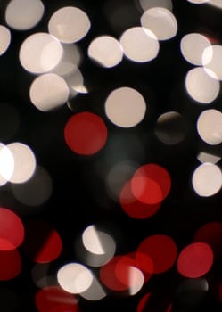 black, white and red abstract lights background