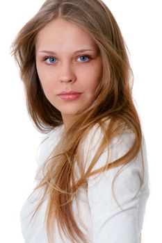 Portrait of an attractive young woman