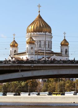 The Cathedral of Christ the Savior in Moscow