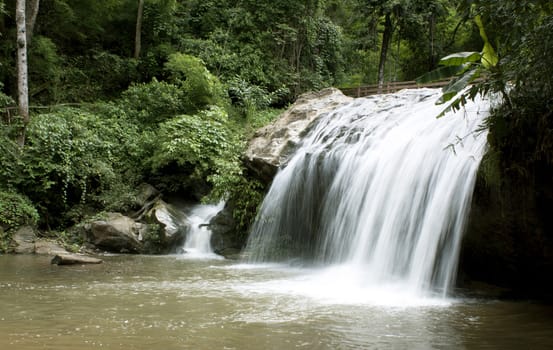Thailand Chiang Mai Mae Sa Waterfalls nature